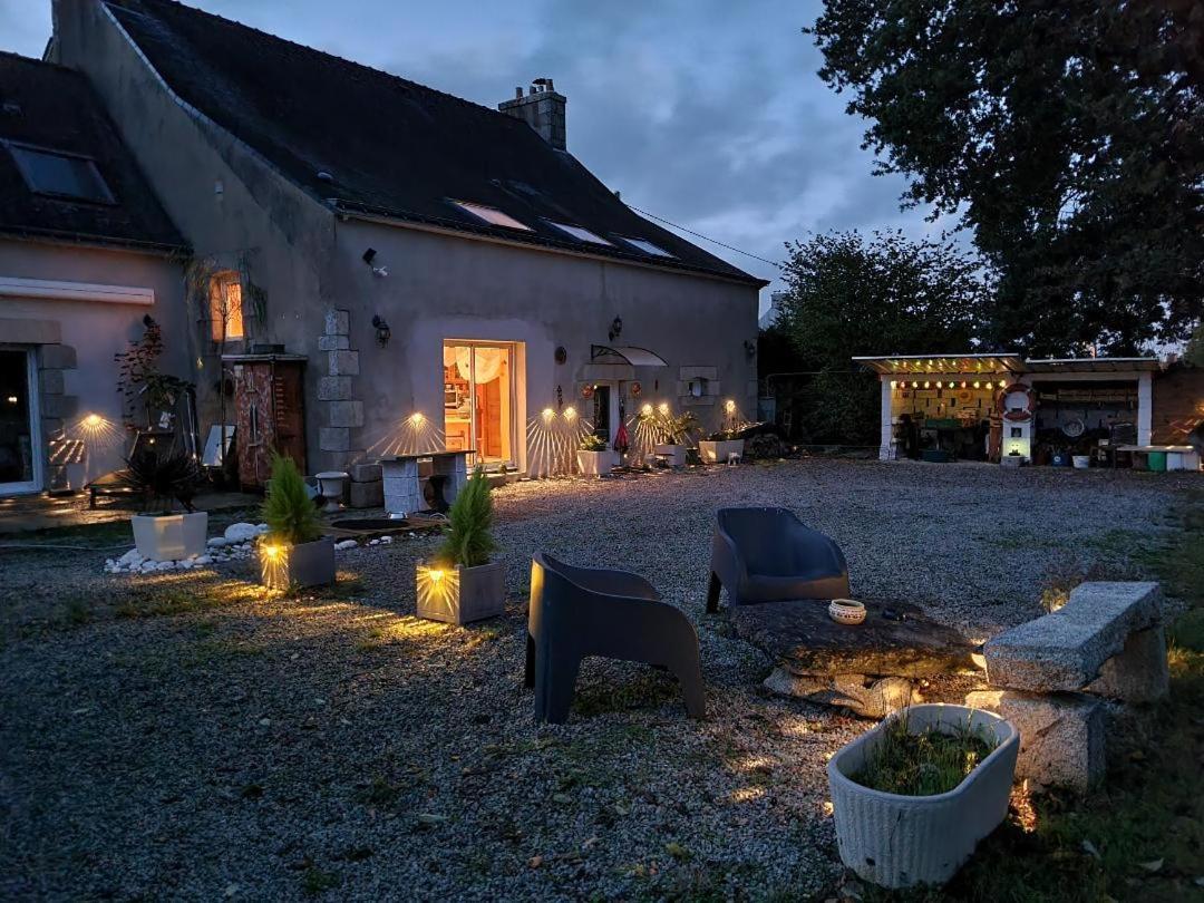 Apartamento Ty Cosy, Chambre privée Pluméliau Exterior foto